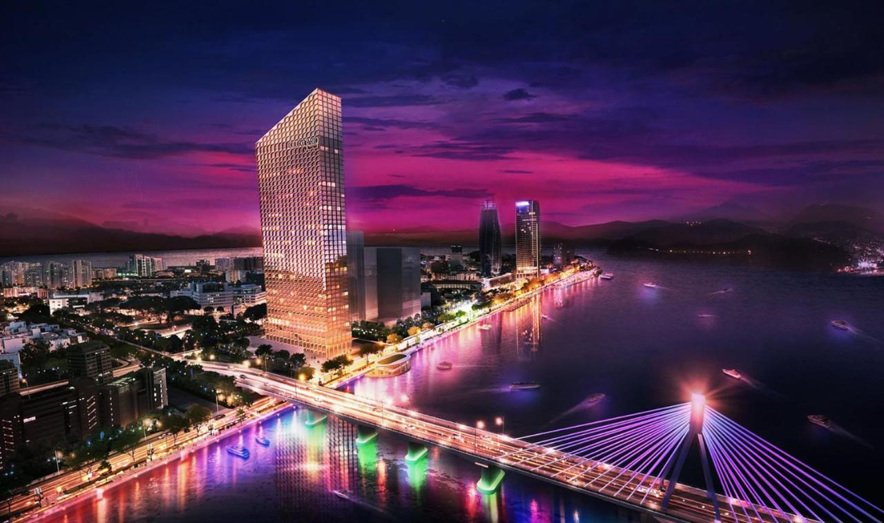 Tra Vi Dat Hotel Da Nang Bagian luar foto